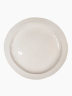 White Round Platters