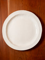 White Round Platters