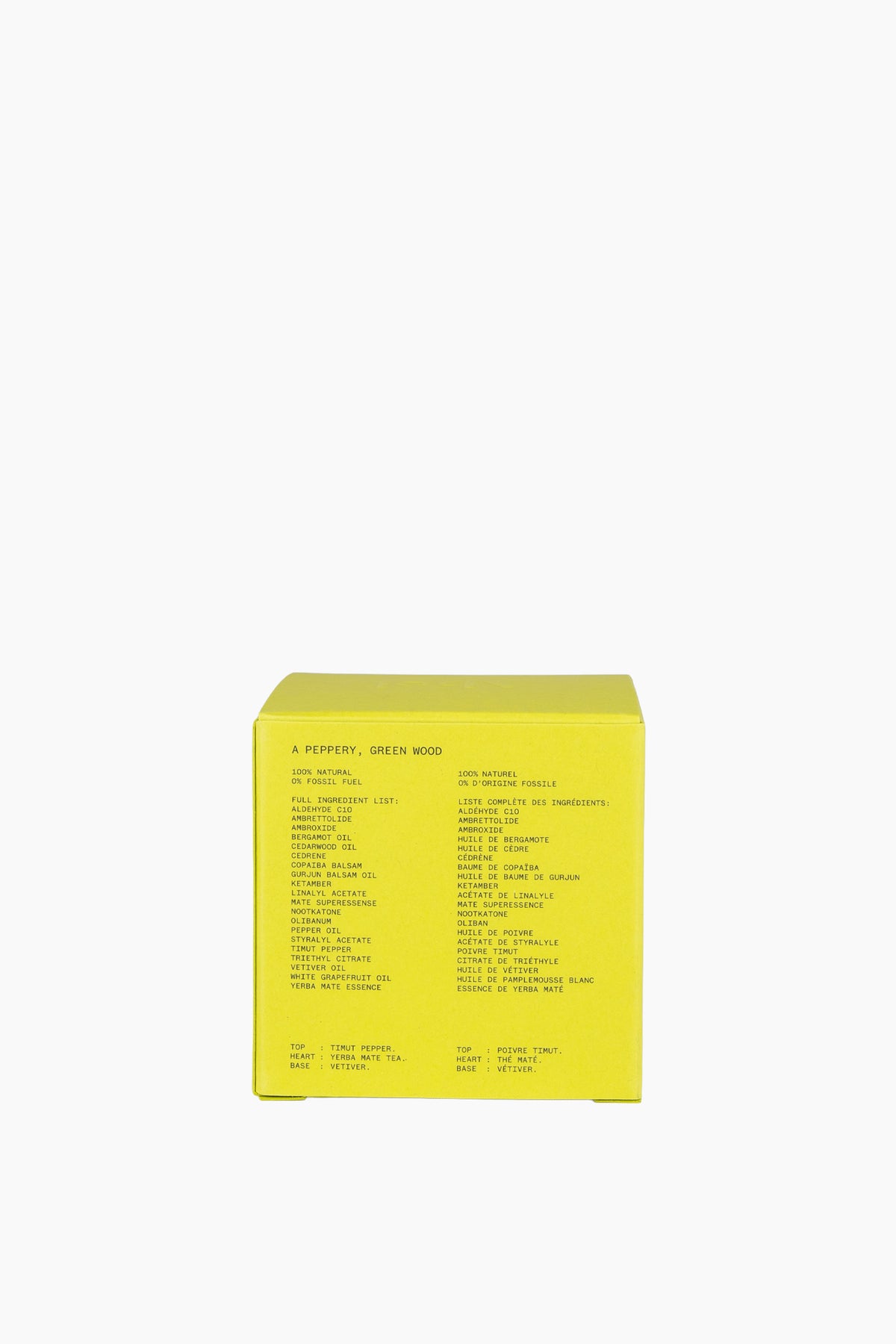 Tibi | A Peppery, Green Wood