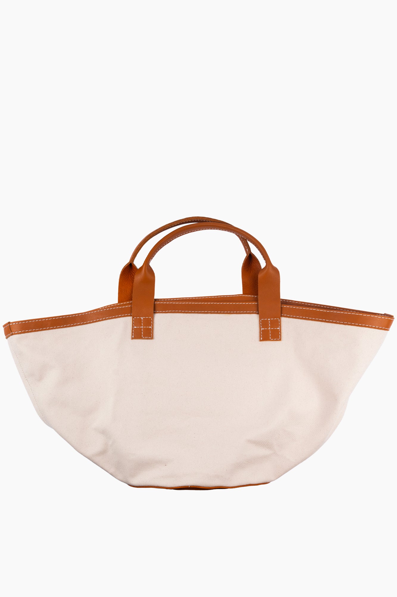 Circle Bottom Canvas Carry All