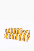 Organic Cotton Ochre Helena Towels