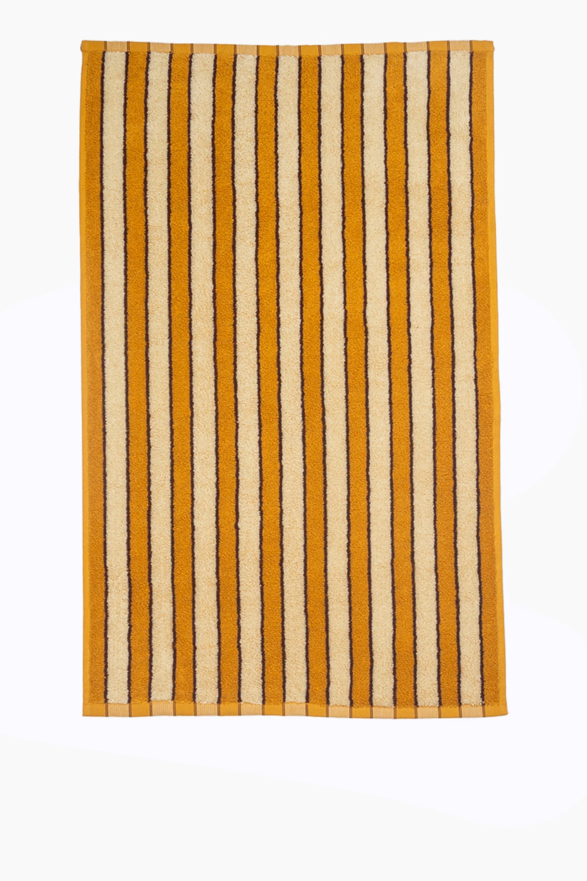 Organic Cotton Ochre Helena Towels