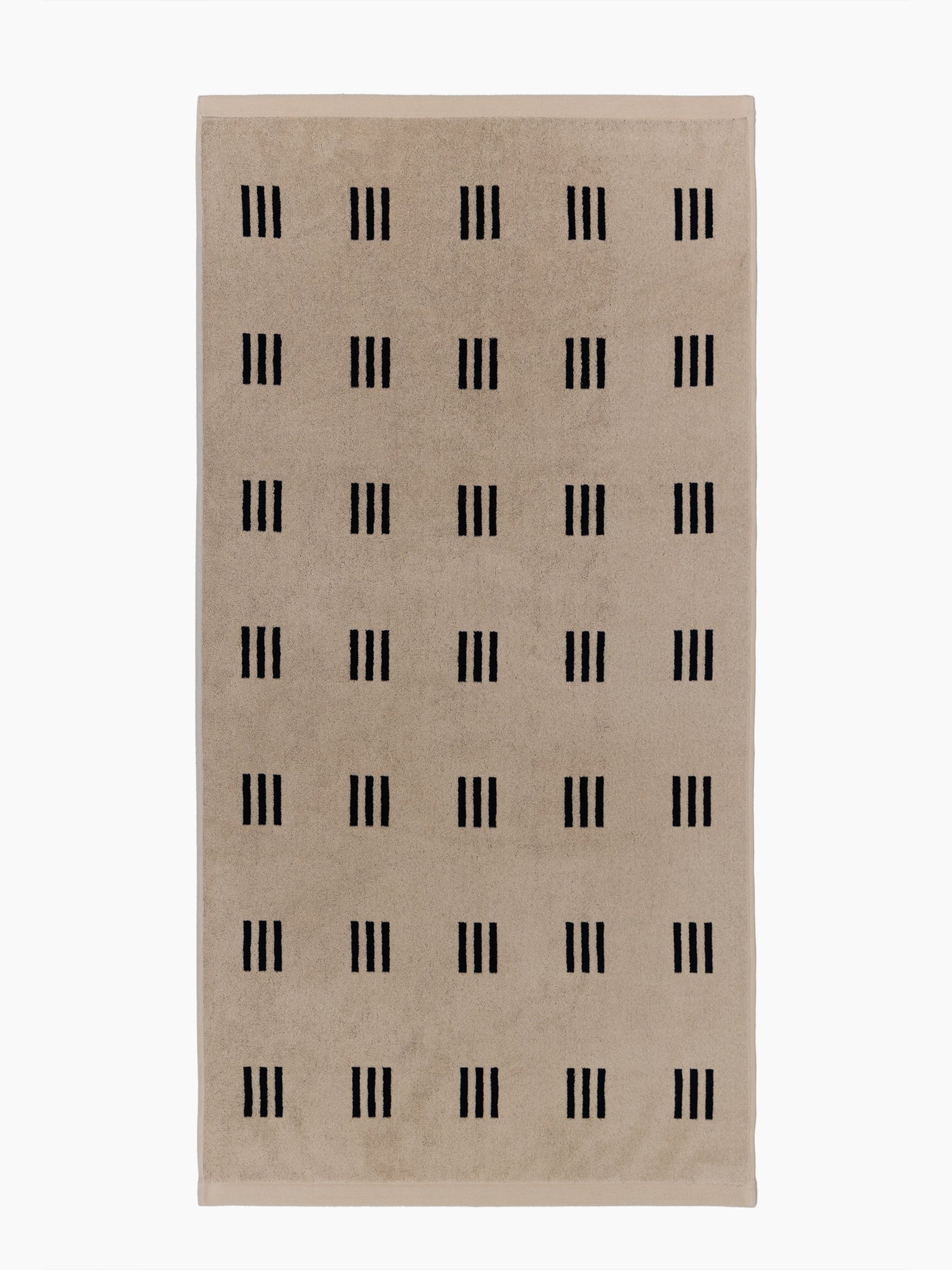 Organic Cotton Weave Towels | Sand & Noir