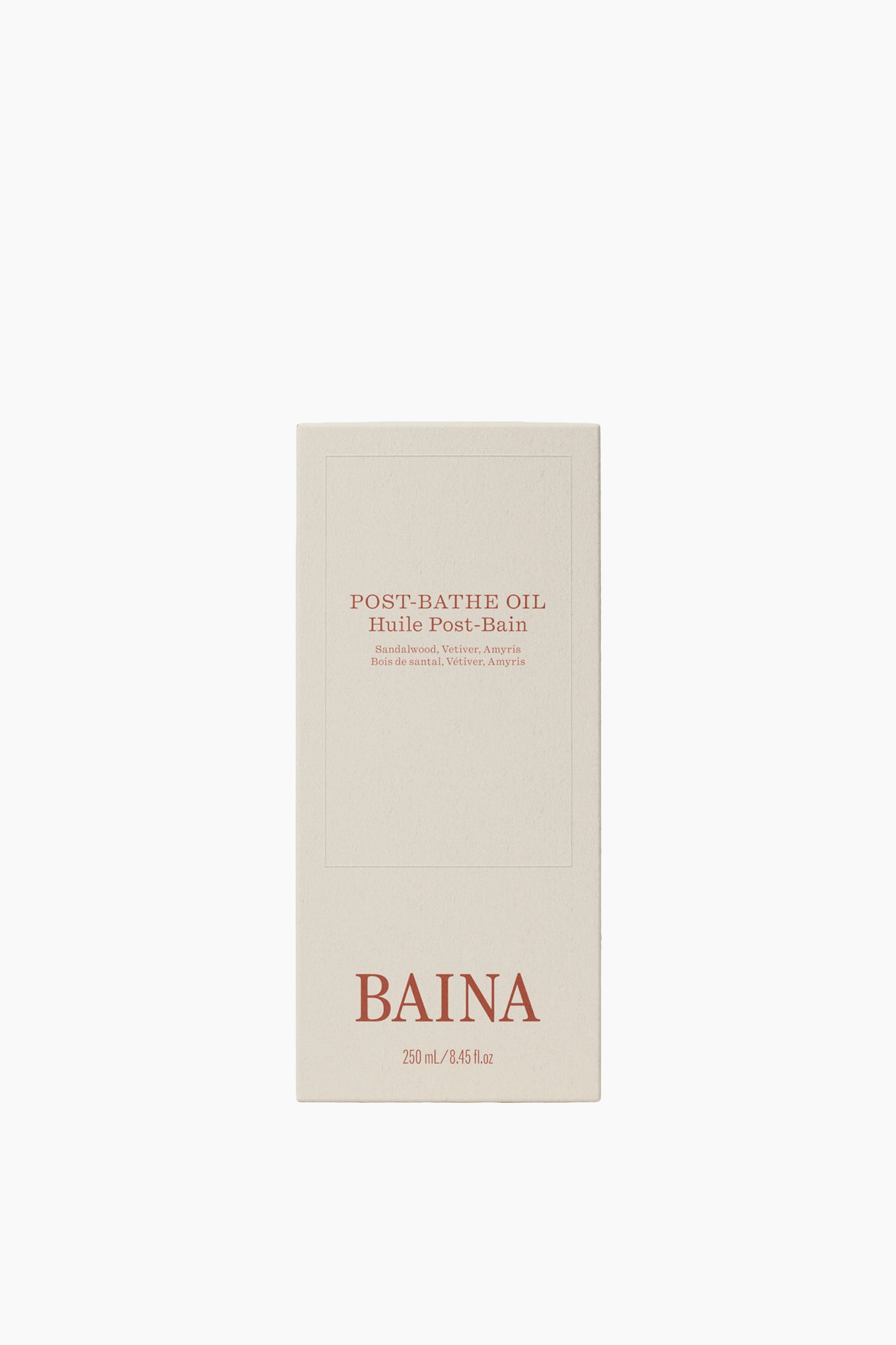 Post-Bathe Oil