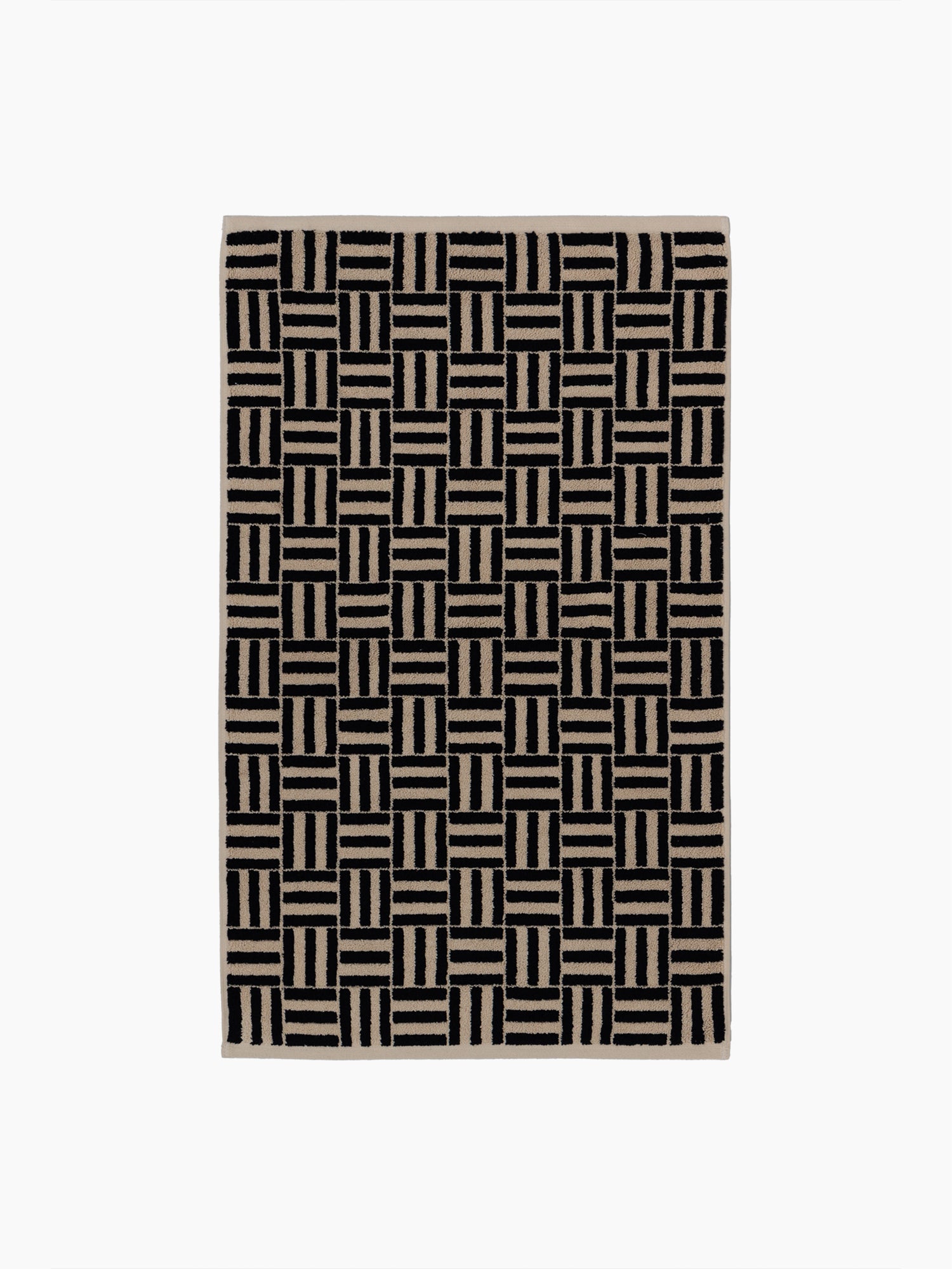 Organic Cotton Weave Towels | Sand & Noir