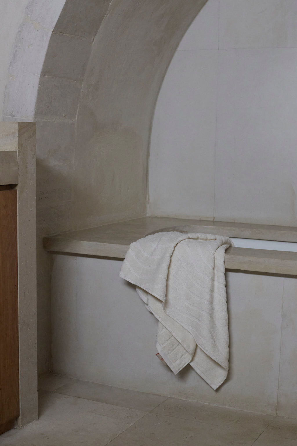 Organic Cotton Wiggle Towels | Ivory