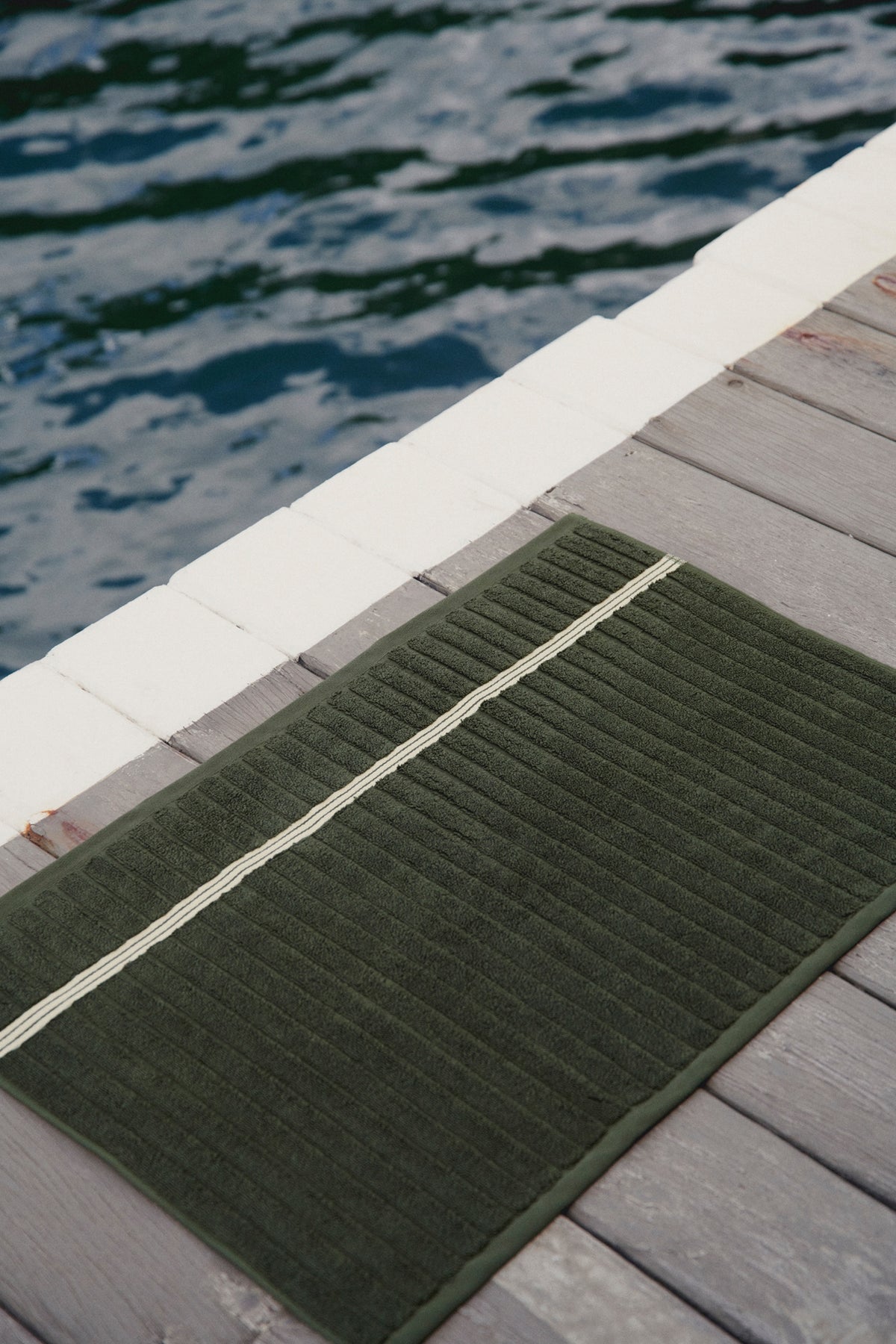Organic Cotton Underwood Towels | Moss