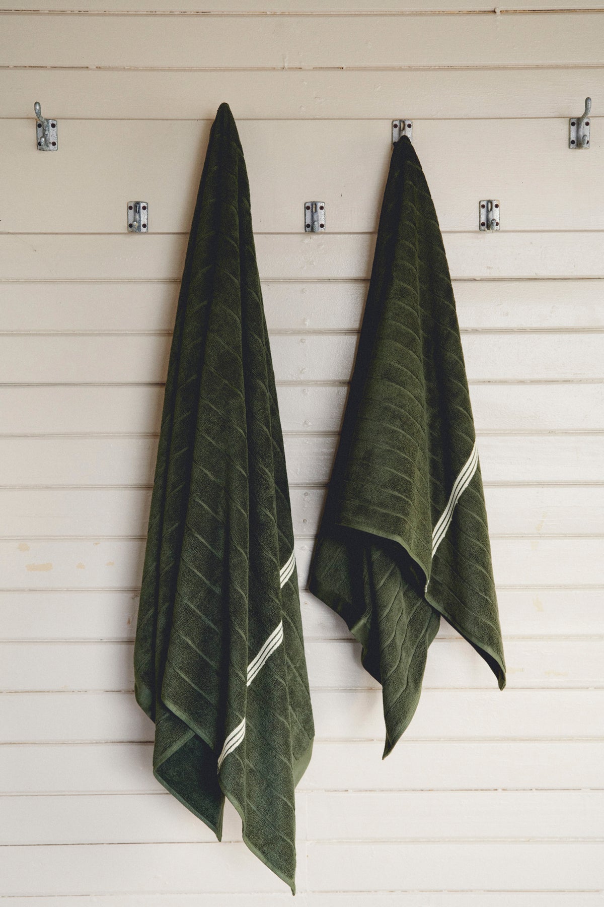 Organic Cotton Underwood Towels | Moss