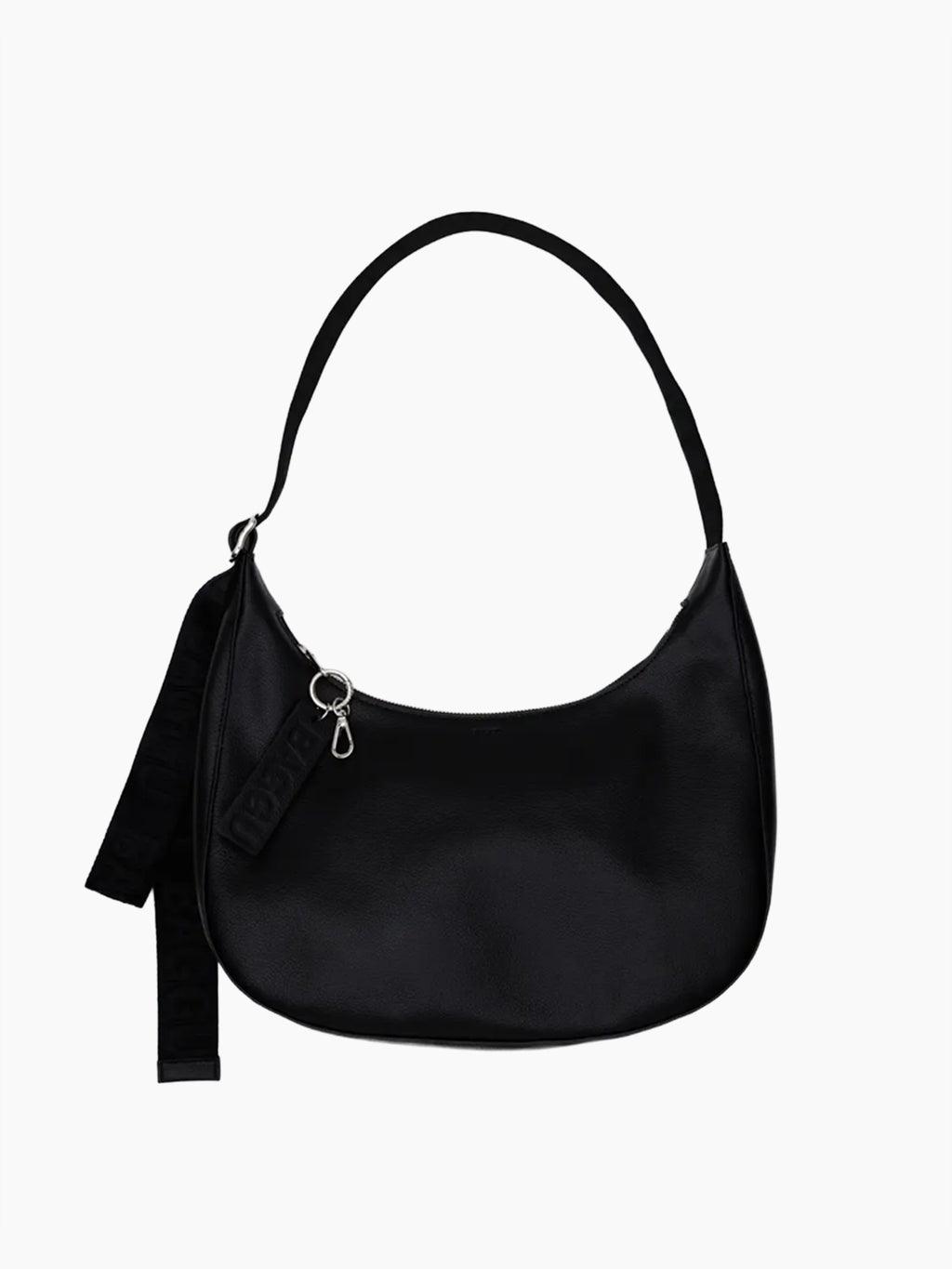Medium Recycled Leather Crescent Bag | 2 Colors