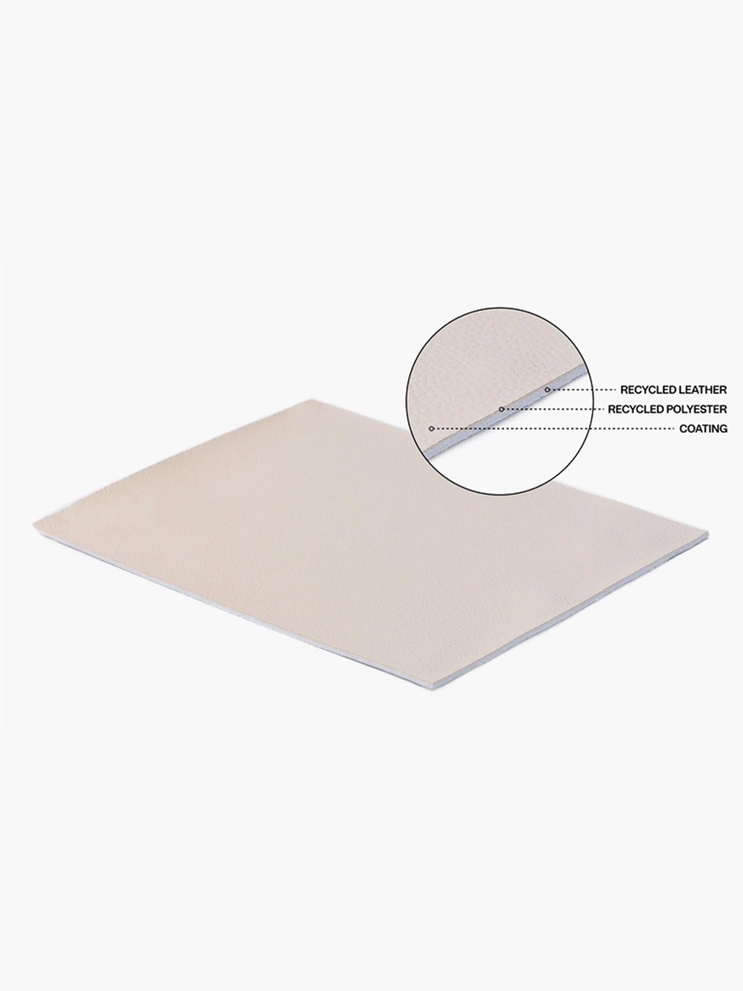 Medium Recycled Leather Crescent Bag | 2 Colors