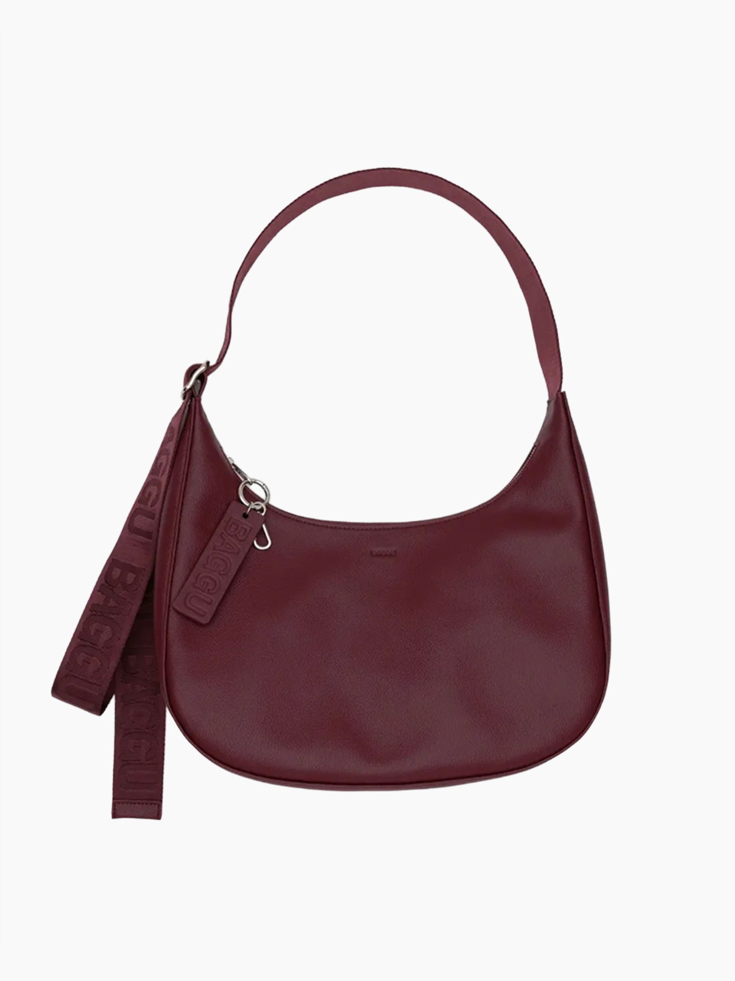 Medium Recycled Leather Crescent Bag | 2 Colors
