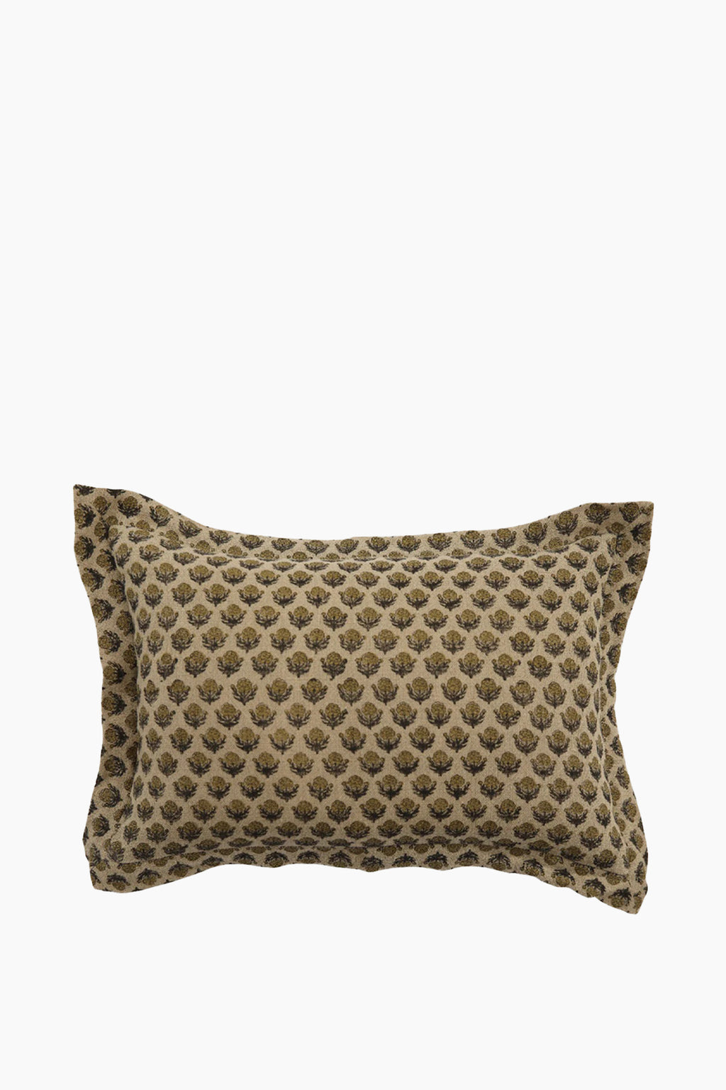 Bailey Hand Block Printed Linen Pillow | Coco