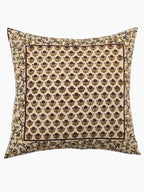 Bailey Hand Block Printed Pillow | Ruby