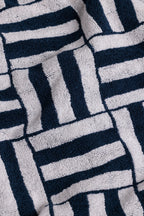 Organic Cotton Weave Towel | Obsidian & Stone