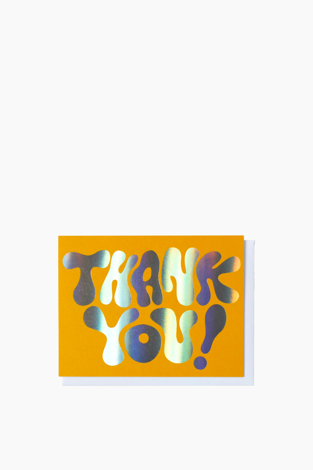 Hologram Foil Thank You Card