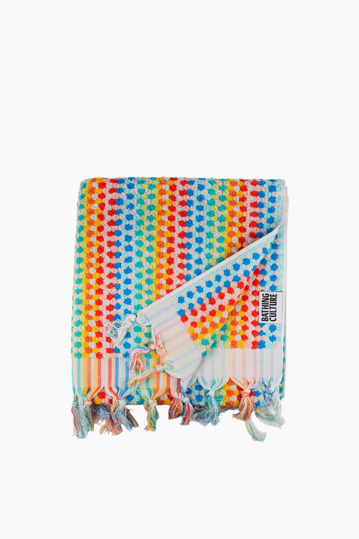 Organic Cosmic Rainbow Towel
