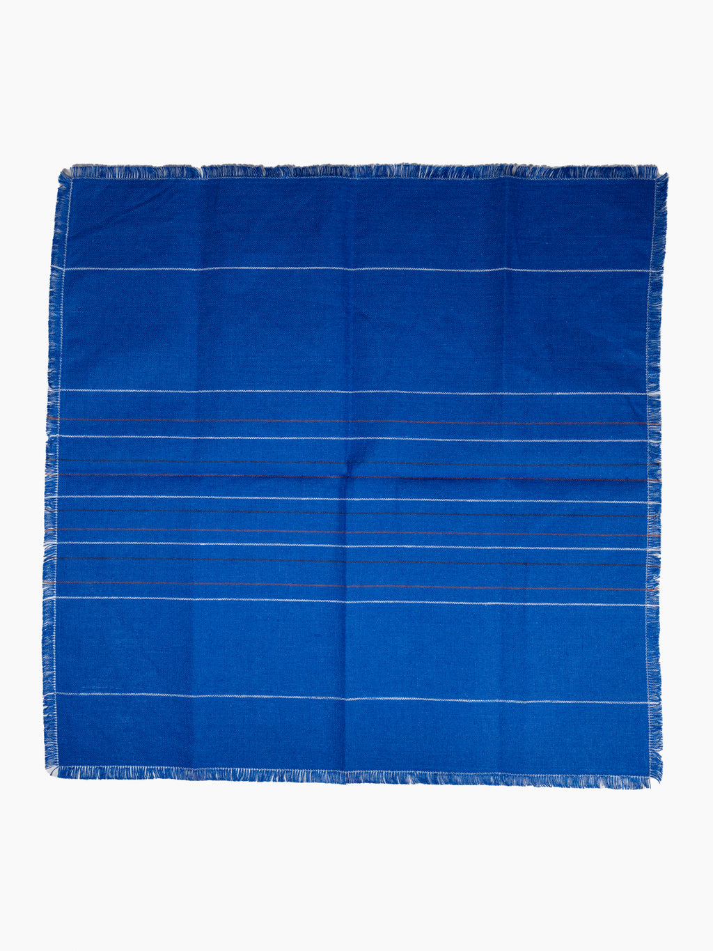 Chroma Fringed Napkin | Cobalt Blue