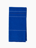 Chroma Fringed Napkin | Cobalt Blue