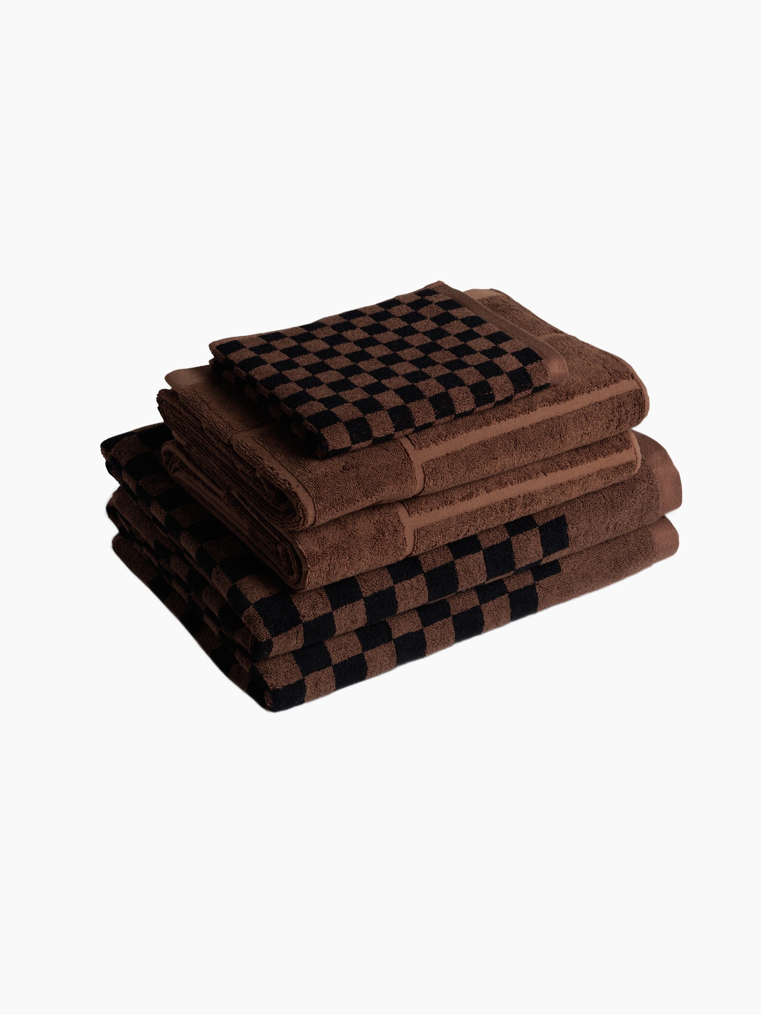 Organic Cotton Heritage Towels | Tabac & Noir