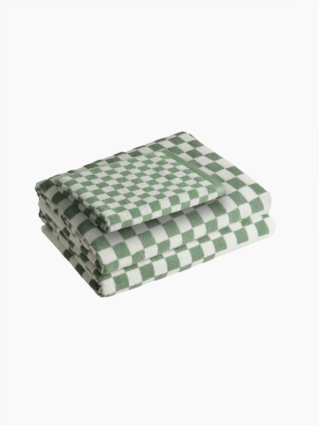 Organic Cotton Grid Towels | Sage & Chalk