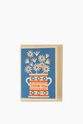 Flowers Thank You Mini Card