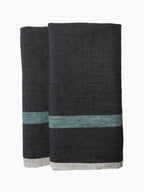 Laundered Linen Kitchen Towels | Set of Two