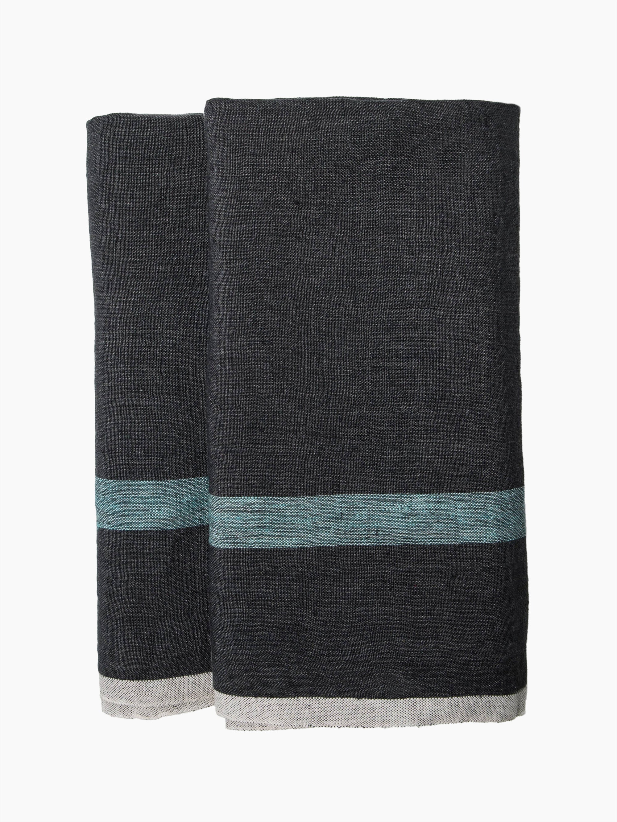 Laundered Linen Kitchen Towels | Set of Two