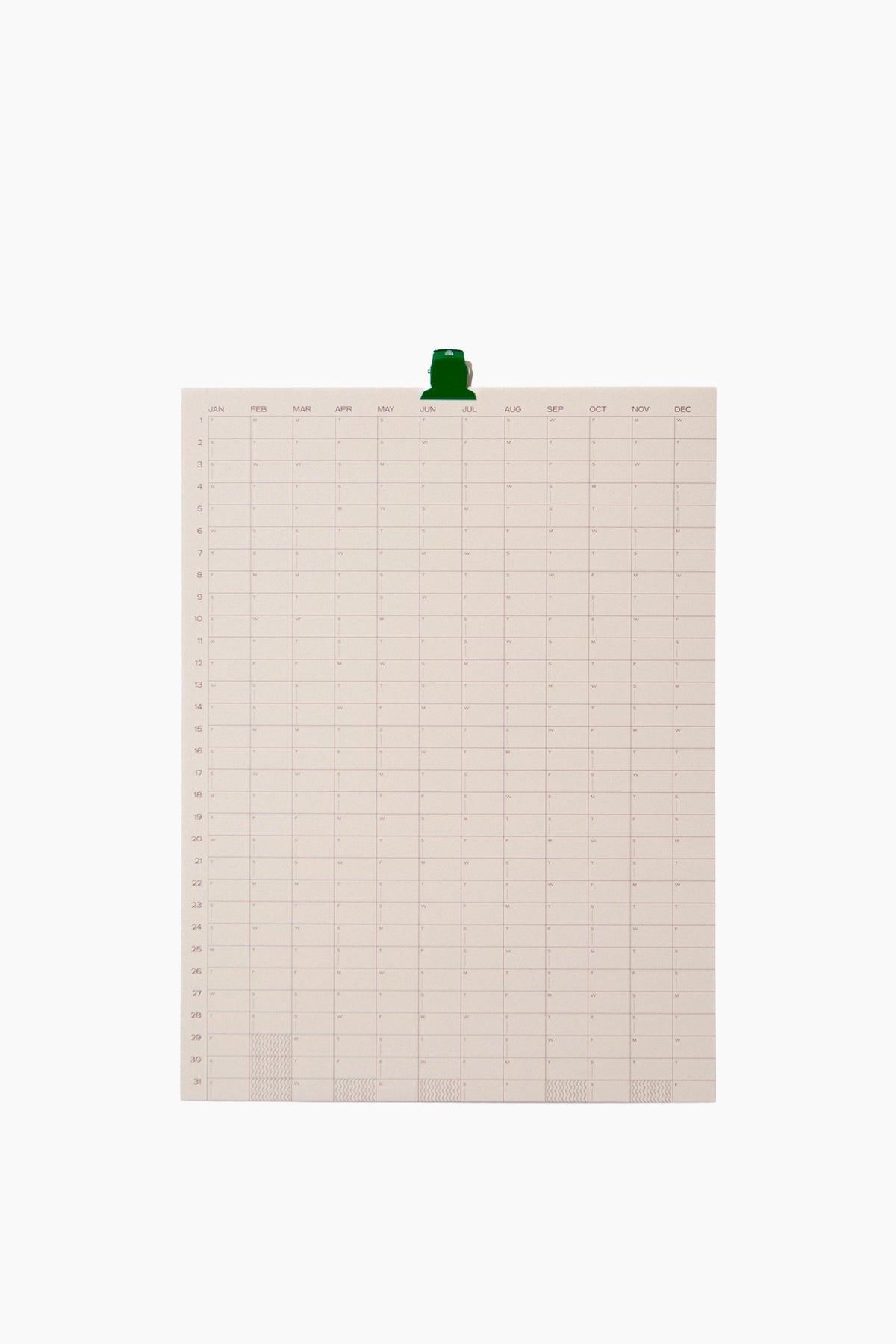 2027 Year Wall Calendar
