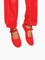 Red Classic Mary Janes