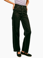 Vintage Carpenter Pants | Black