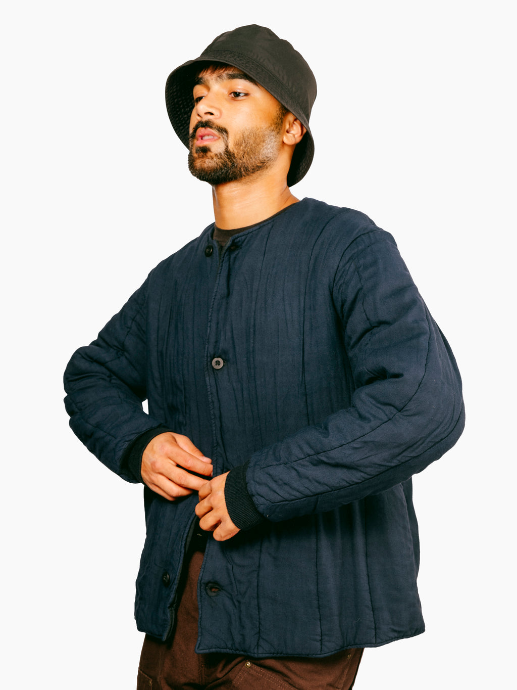 Vintage Quilt Jacket | Ocean Blue