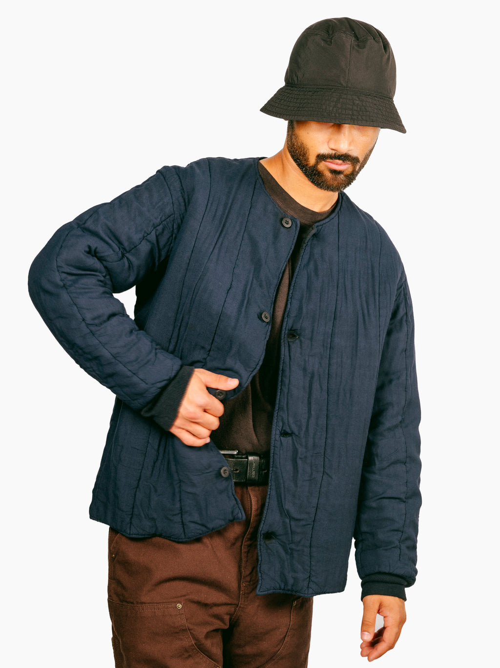 Vintage Quilt Jacket | Ocean Blue