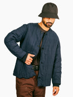 Vintage Quilt Jacket | Ocean Blue