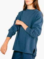 Vintage French Sweatshirt | Workwear Blue