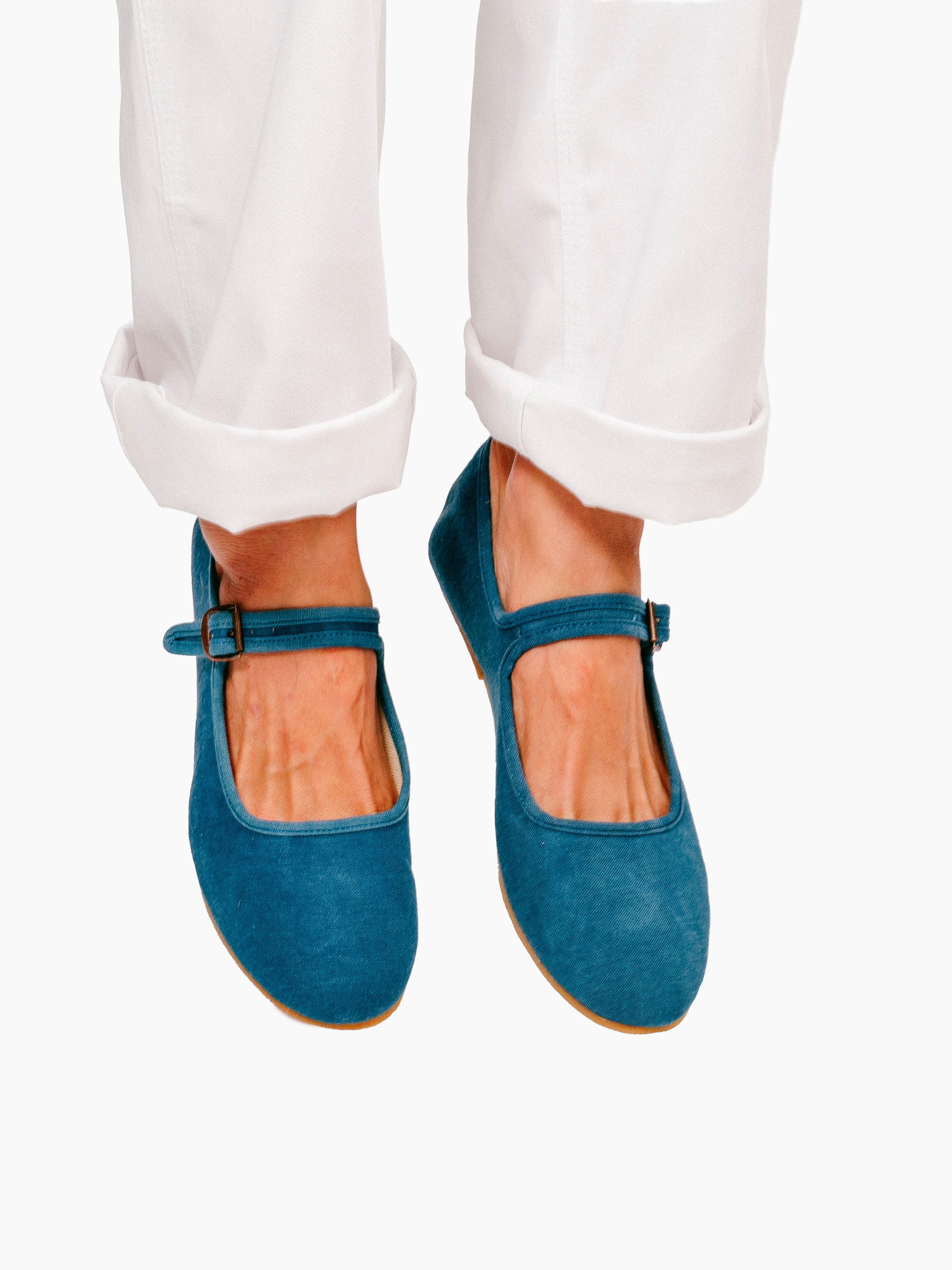 Indigo Classic Mary Janes