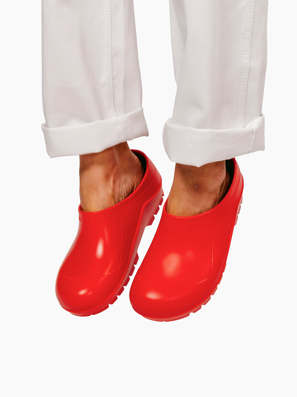 Italian Red Garden Clogs