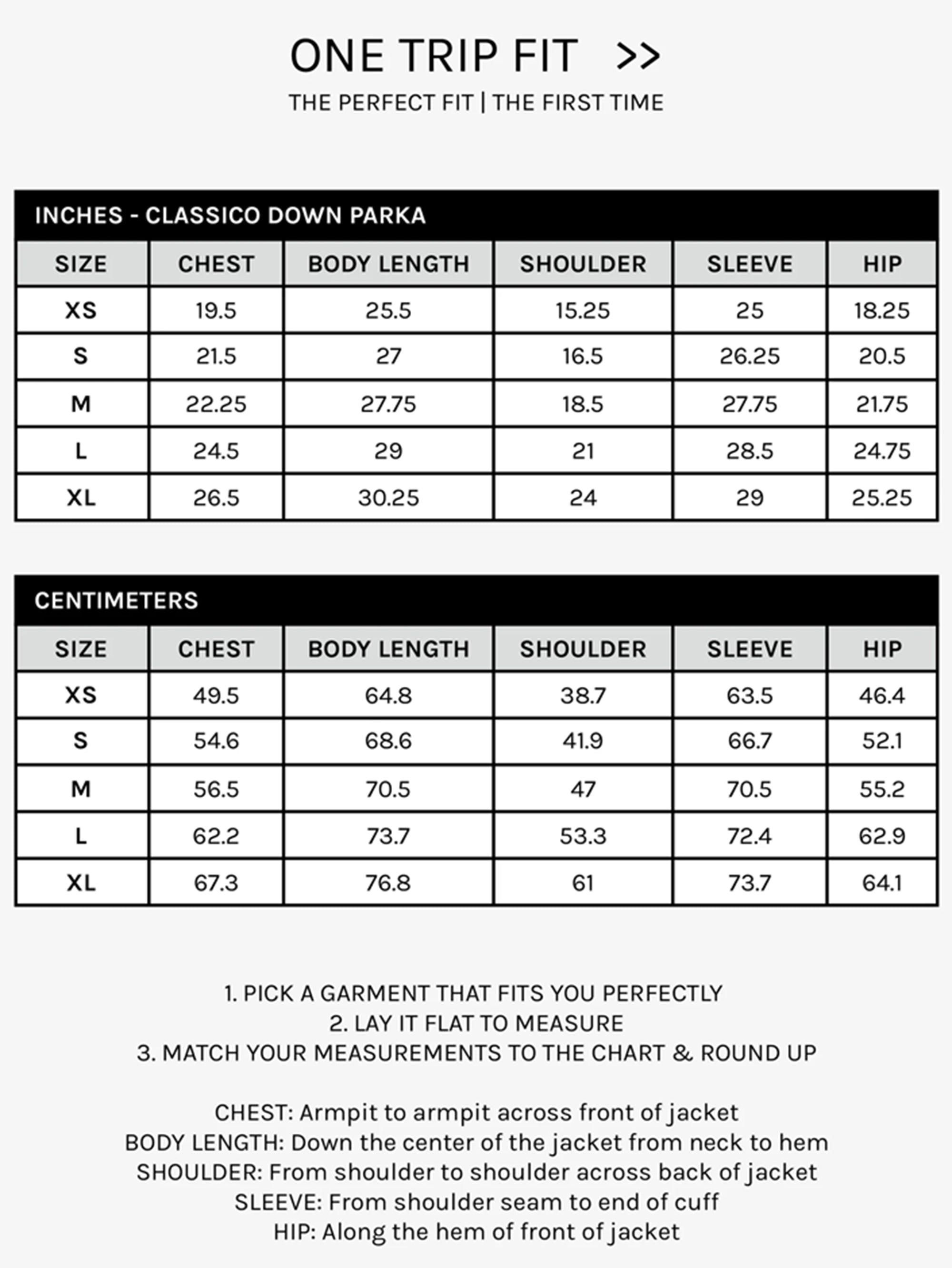 Classico Down Parka | Navy