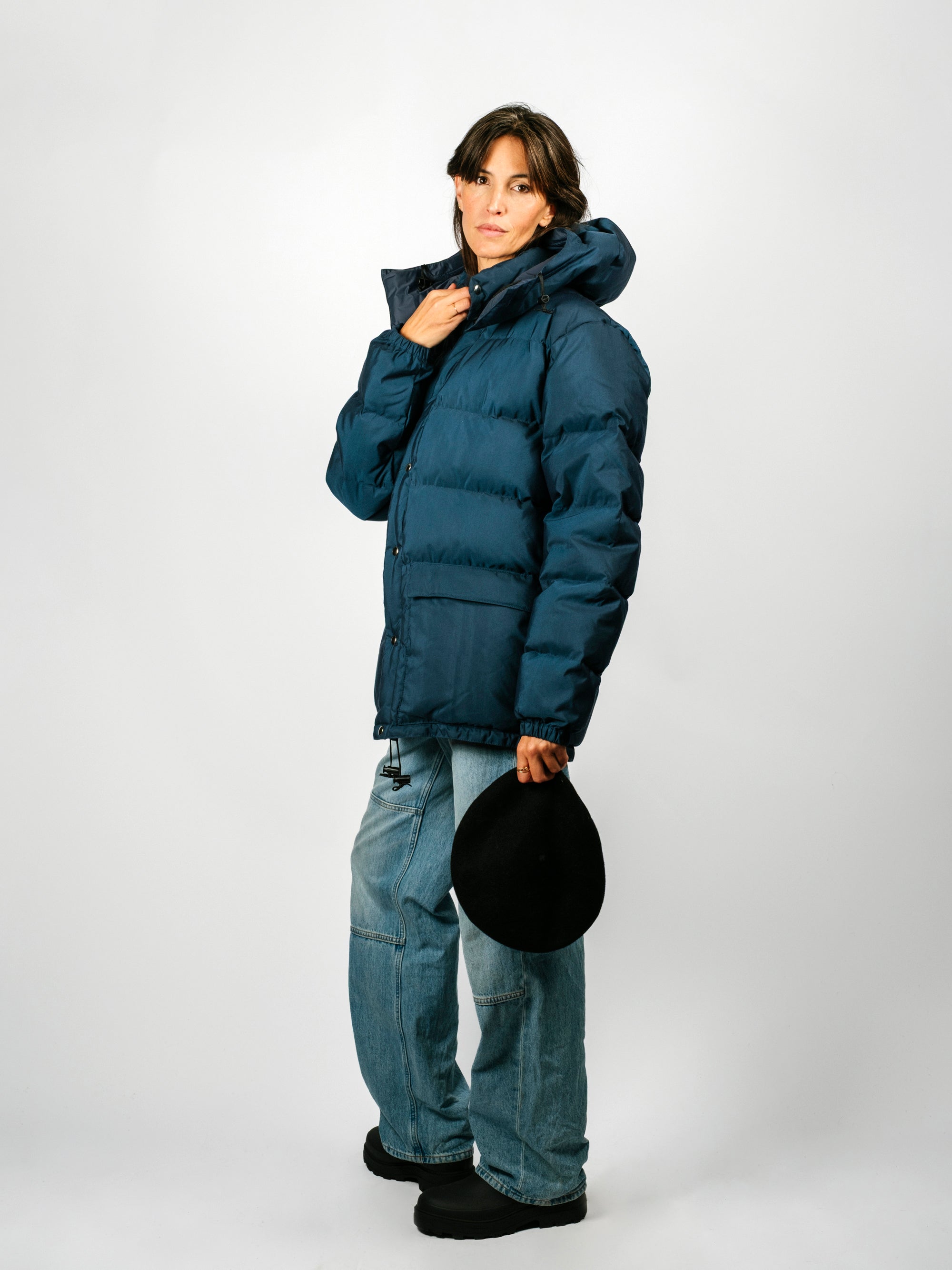 Classico Down Parka | Navy