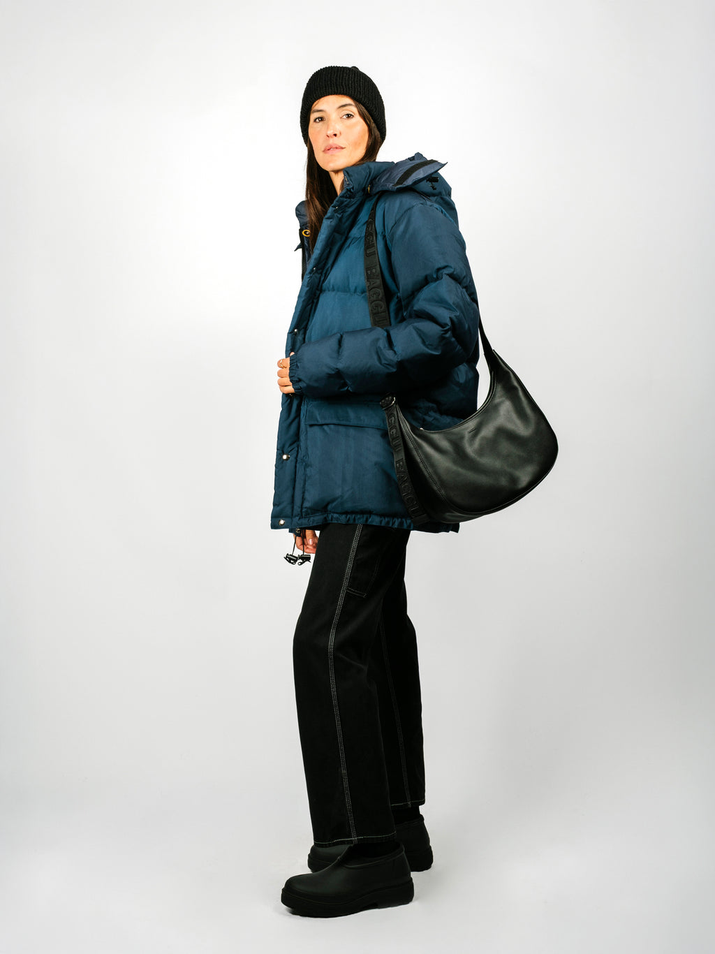 Classico Down Parka | Navy