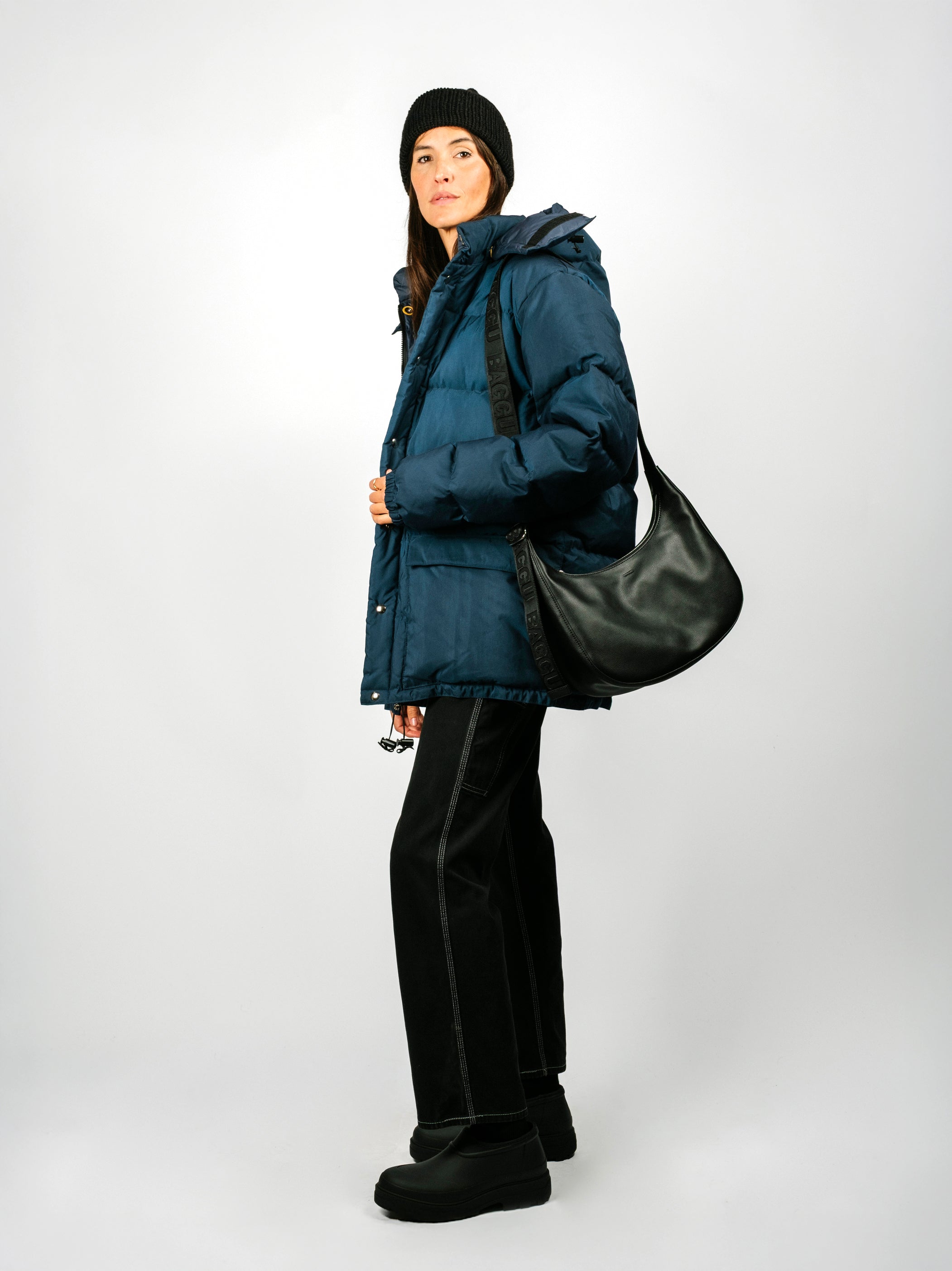 Classico Down Parka | Navy