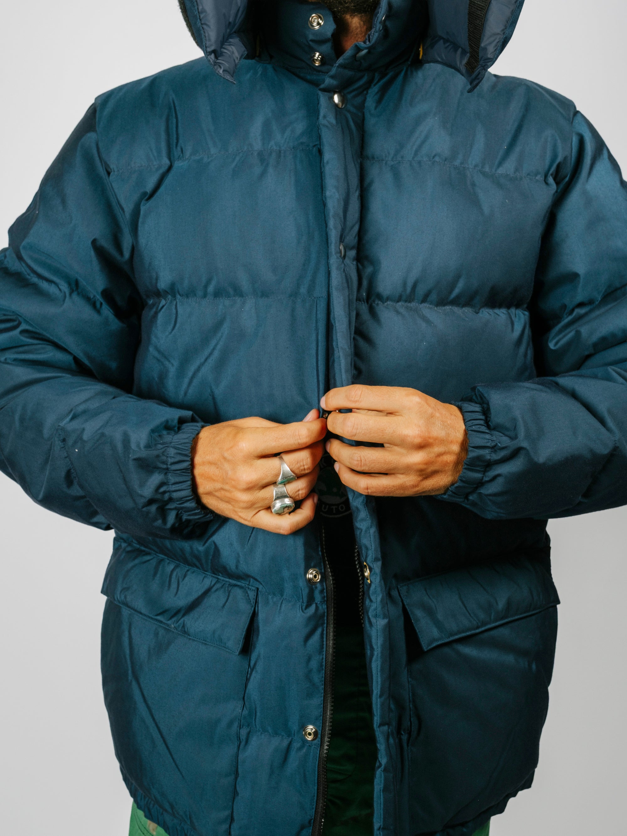 Classico Down Parka | Navy