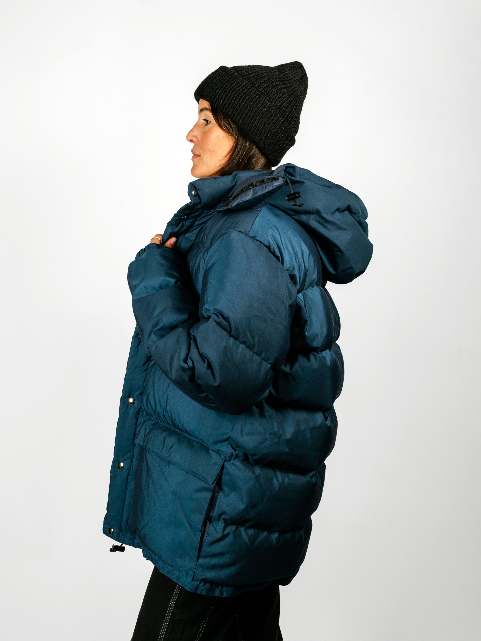 Classico Down Parka | Navy