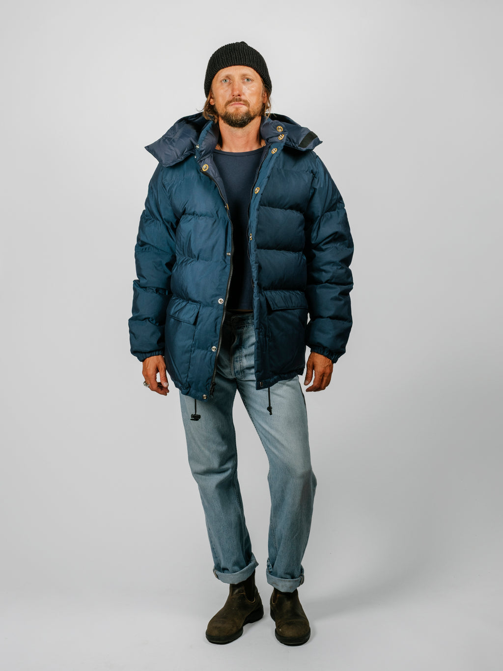 Classico Down Parka | Navy