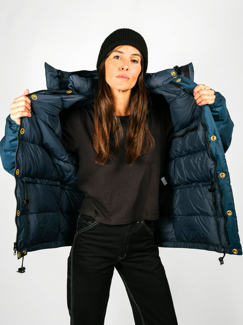 Classico Down Parka | Navy