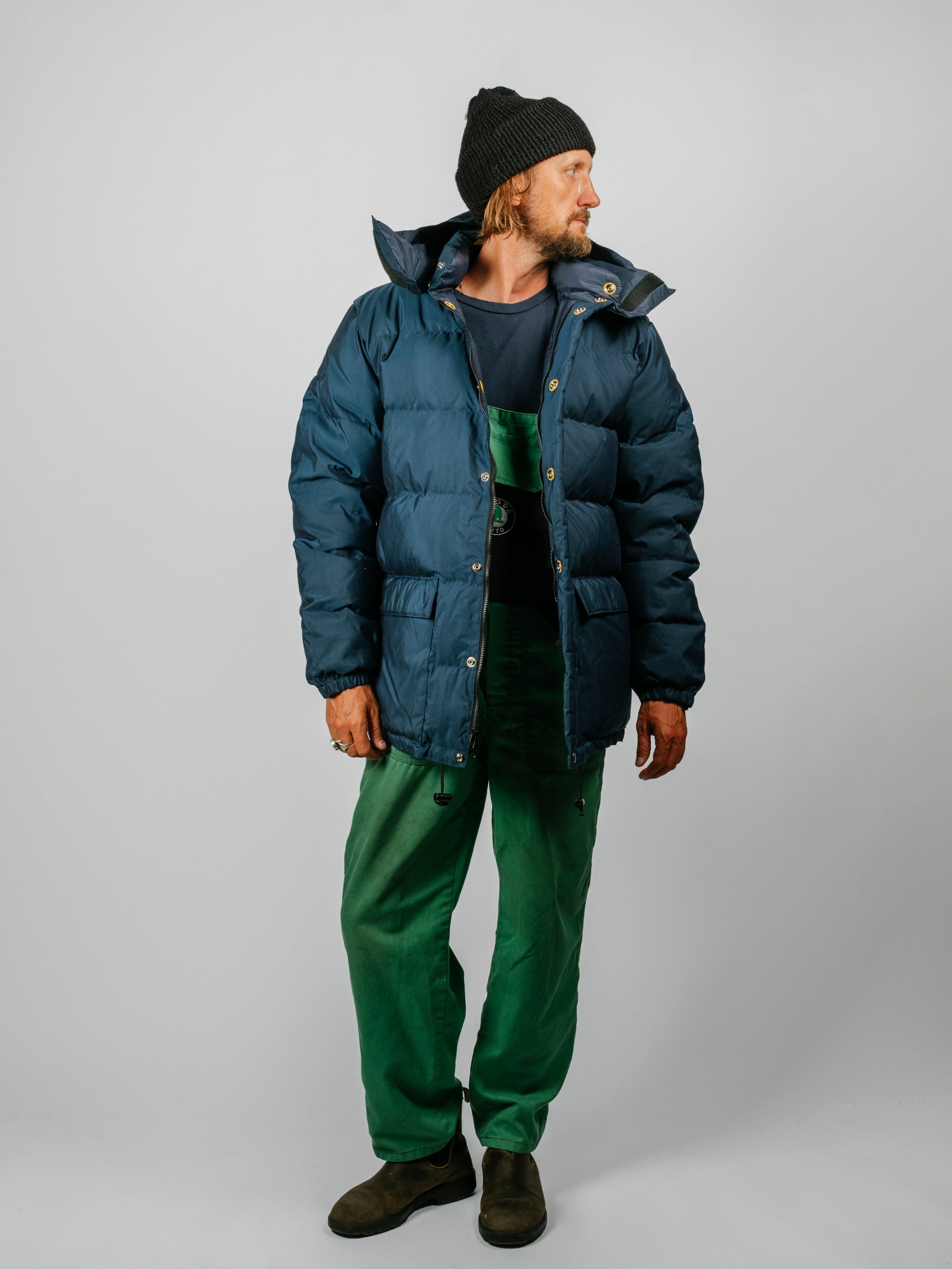 Classico Down Parka | Navy