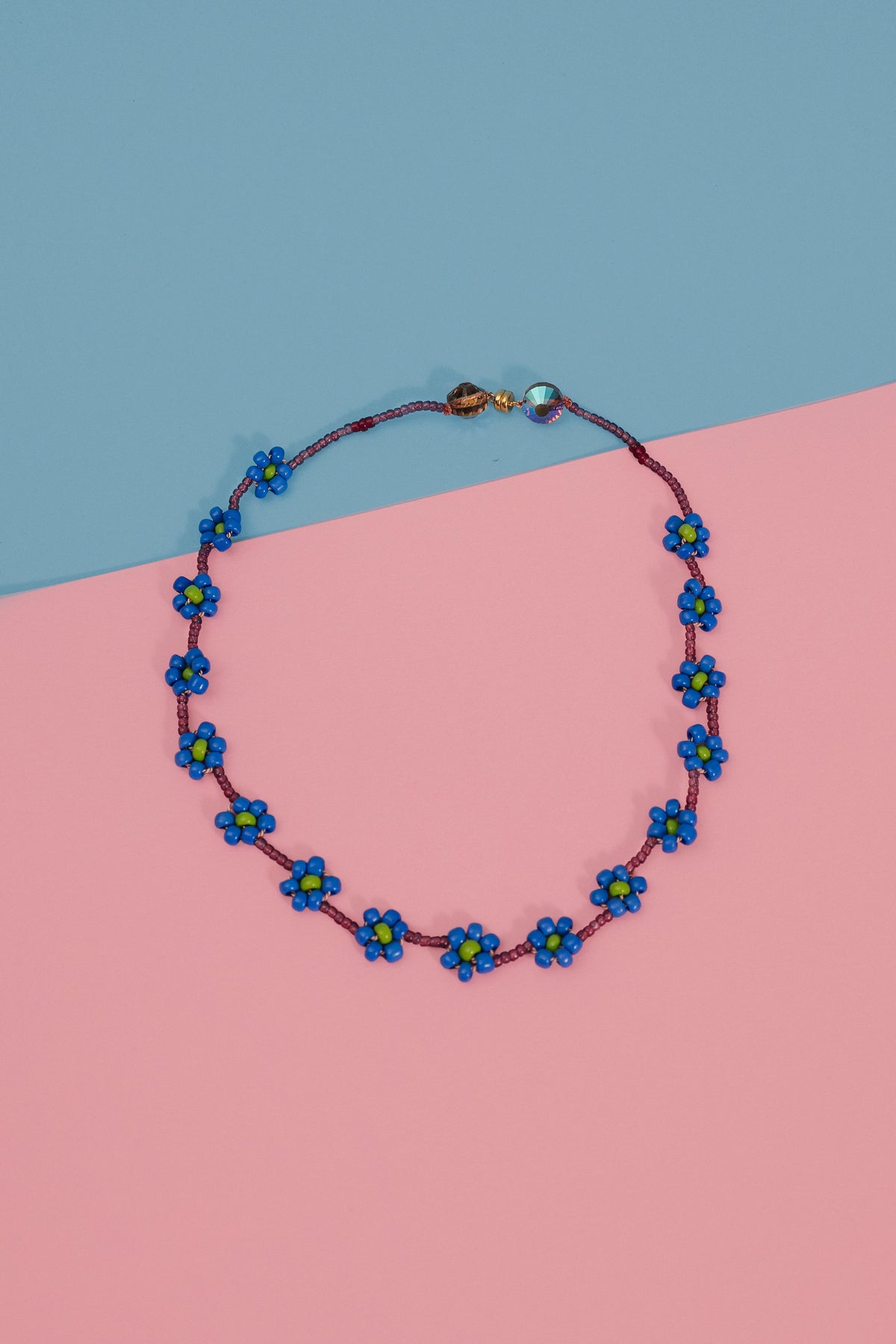 Vintage Beaded Daisy Chain | Short