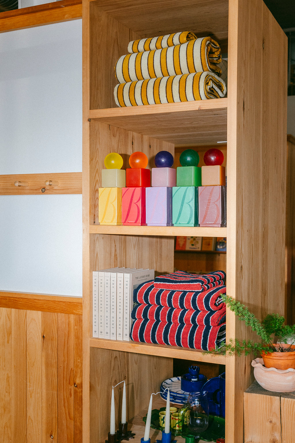 Organic Cotton Ochre Helena Towels