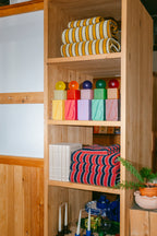 Organic Cotton Ochre Helena Towels