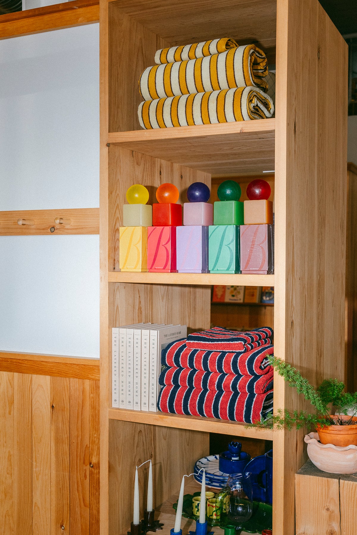 Organic Cotton Ochre Helena Towels