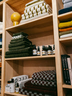 Organic Cotton Lake House Stripe Towels | Caper & Chalk